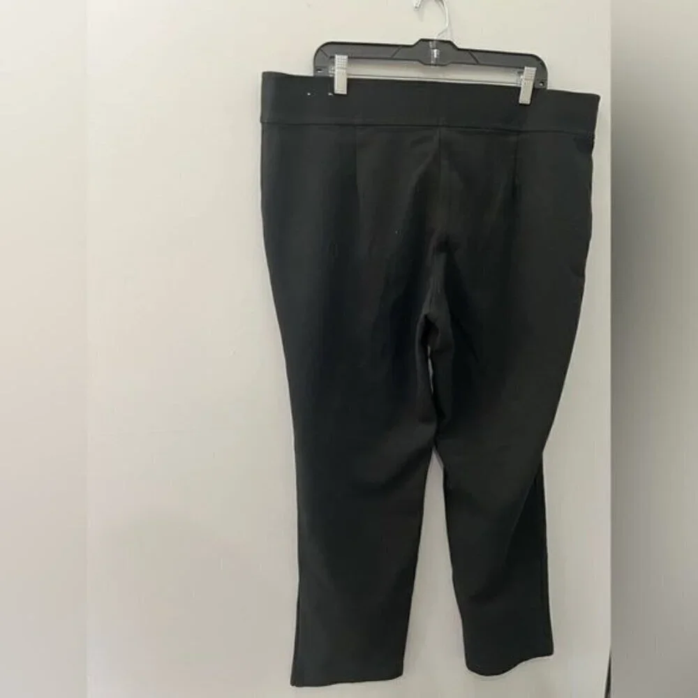 Lauren Ralph Lauren black trousers pants size 20W yoga pants
